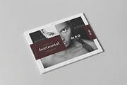 US Letter Horizontal Magazine Mockup, an Advertising Mockup by zippypixelstudio (Thumbnail 8 of 13)
