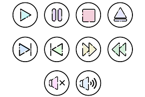 Music Icons Set