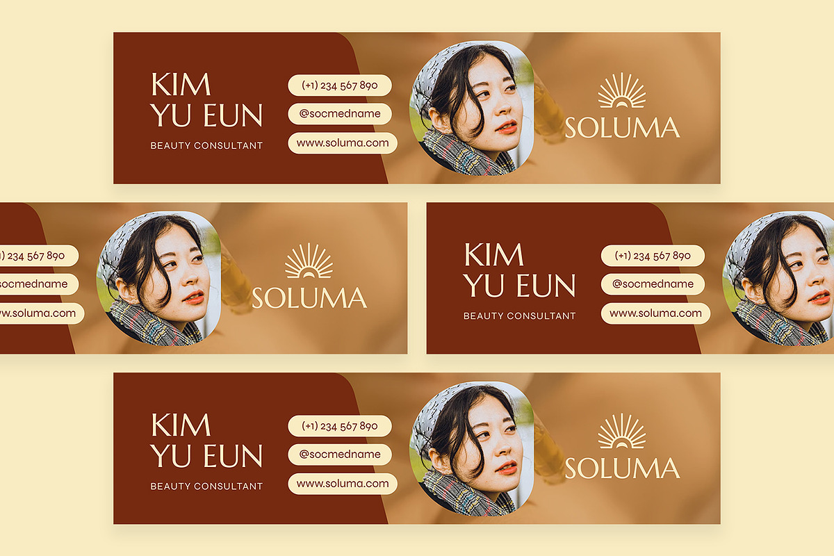 Soluma - LinkedIn Banner, a Social Media Template by Fannan Studio (Photo 2 of 3)