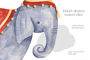 Circus, an Animal Illustration by NellyaEgorova (Thumbnail 6 of 7)