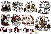 Gothic Christmas Halloween Bundle, an Object Graphic by Daisy Design (Thumbnail 1 of 16)