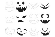 Halloween Pumpkin Monster Faces 2, a Brush Add-On by Disasterology Ink (Thumbnail 8 of 10)