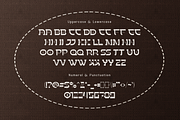 Nortman - Embroidery Display BX Font, a Sans Serif Font by overlaytemplates (Thumbnail 4 of 5)
