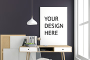 10 workplace poster mock up, a Print Template by ChromiumHeart (Thumbnail 11 of 11)