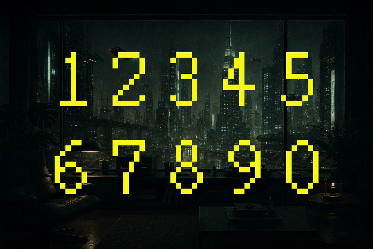 Terminal Serif - Y2K Pixel Typeface, a Serif Font by HipFonts (Photo 3 of 8)