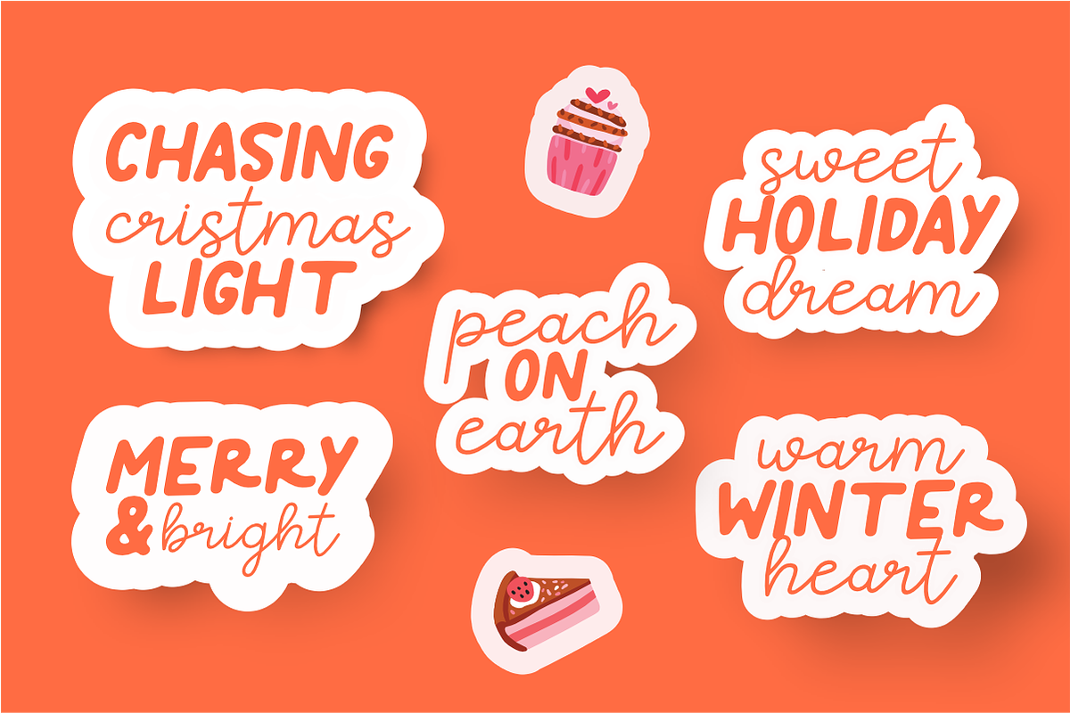 Pinkish Shortcake - Playful Mix Font, a Handwritten Font by SaktiAvellin (Photo 7 of 8)
