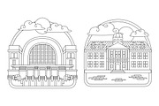 Indonesia Landmark Coloring Book, an Education Illustration by MEDZ (Thumbnail 3 of 3)