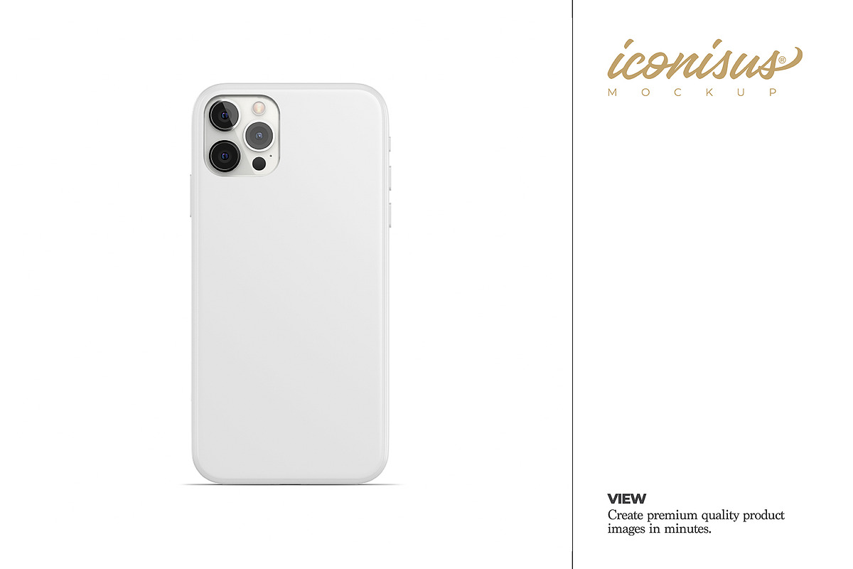 iPhone 12 Pro Max Case Mockup Temp., a Product Mockup by iconisusmockup (Photo 3 of 3)