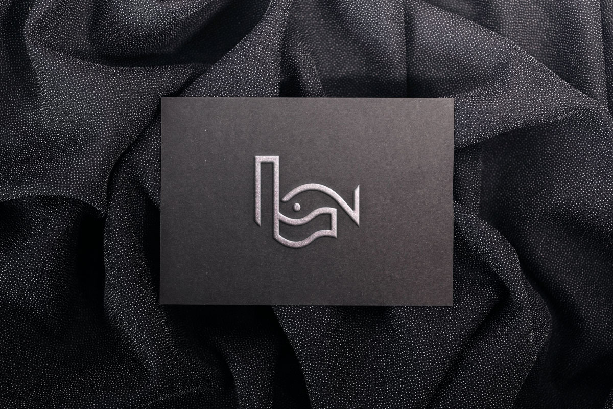 Fish Wave L Letter Logo Design preview 3
