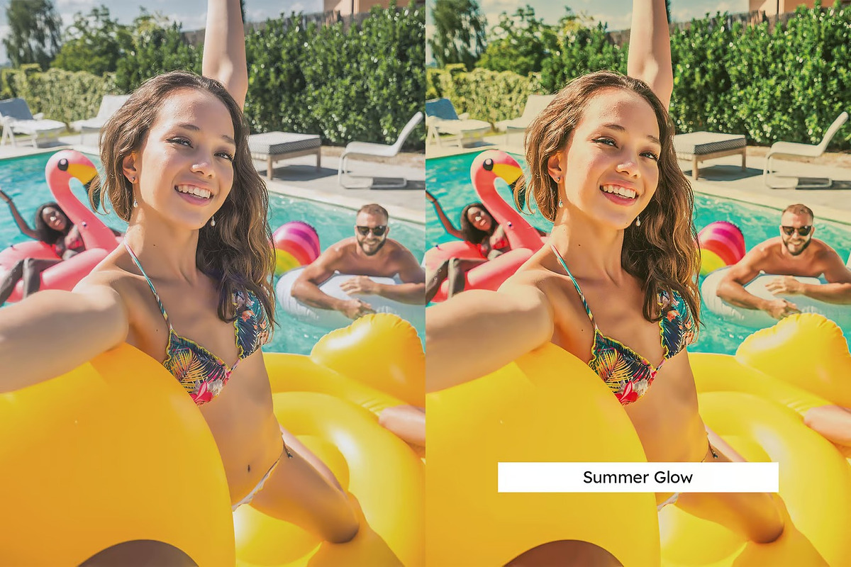 Pool Party Lightroom Presets & LUTs, a Preset Add-On by Hubzway (Photo 4 of 9)