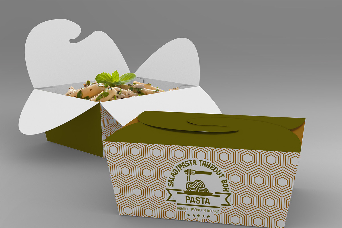 SandWich Boxes Mock-Up, a Packaging Mockup by PSD Market (Photo 3 of 9)