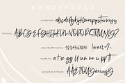 Sandcastle - Handwritten Script Font, a Script Font by KA Designs (Thumbnail 16 of 16)