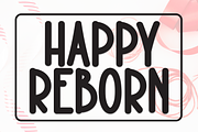 Happy Reborn | Script Font, a Script Font by Scratchones (Thumbnail 1 of 8)