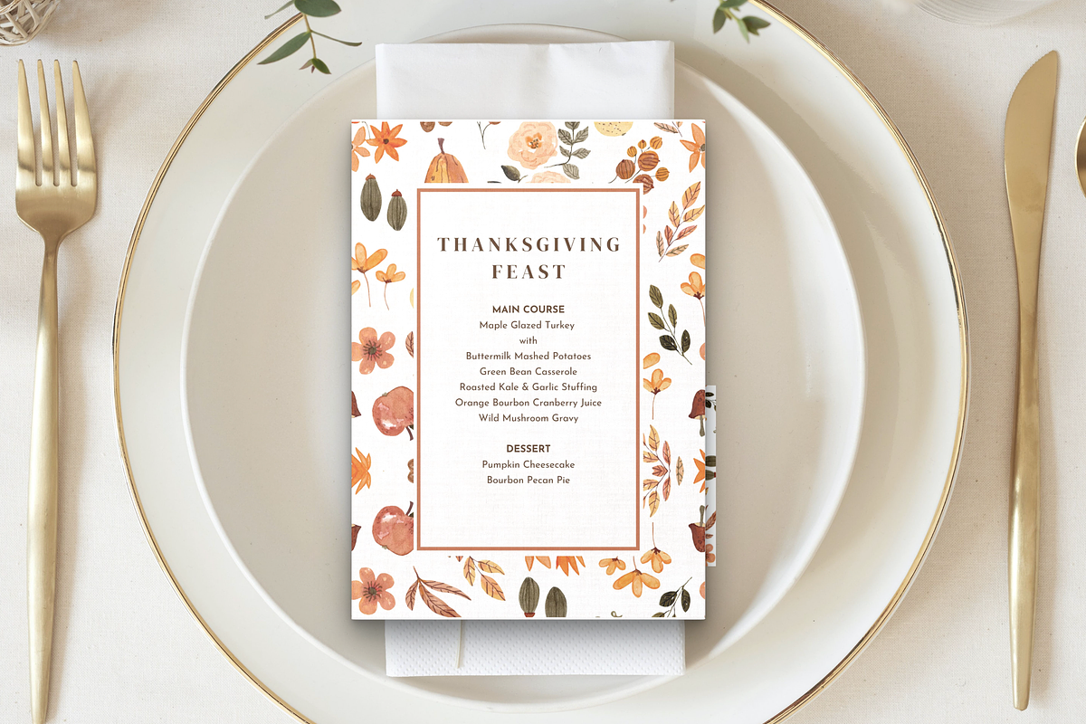 Editable Thanksgiving Invitation, an Invitation Template by ForeverPrint (Photo 2 of 7)