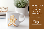 White and Gold Christmas Clipart, an Illustration by NadiaTheronArt (Thumbnail 5 of 5)