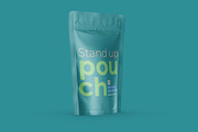 4 PSD Stand-Up Pouch Mockup, a Cups & Container Mockup by easymock (Thumbnail 10 of 12)