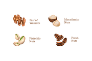 Assorted Nuts, a Food Illustration by Deemak Daksina (Thumbnail 3 of 3)