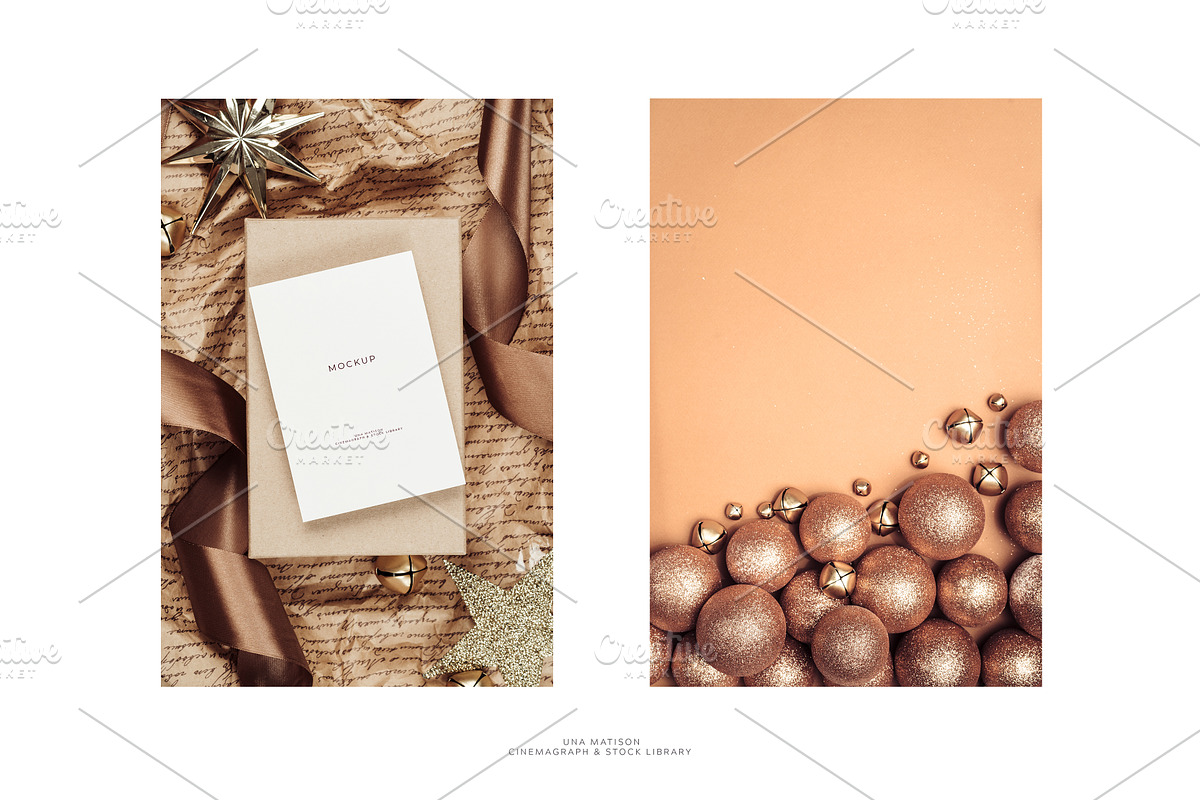 Christmas Photo & mockup bundle, a Social Media Template by Una Matison (Photo 11 of 24)