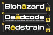 GC Oscorp – Modern Extended Sans, a Sans Serif Font by Glyphonic (Thumbnail 9 of 15)