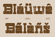 CS Misley Stamp, a Slab Serif Font by Craft Supply Co. (Thumbnail 6 of 8)