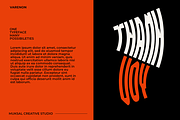 Varenon — Bold Display Typeface, a Sans Serif Font by Muksal Creative (Thumbnail 12 of 12)