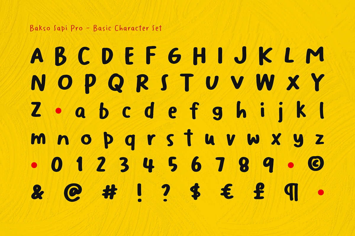 BaksoSapi Pro, a Handwritten Font by Locomotype (Photo 10 of 10)