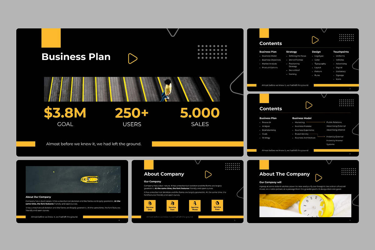 Business Plan -Presentation Template, a Presentation Template by MNML Agency (Photo 19 of 34)