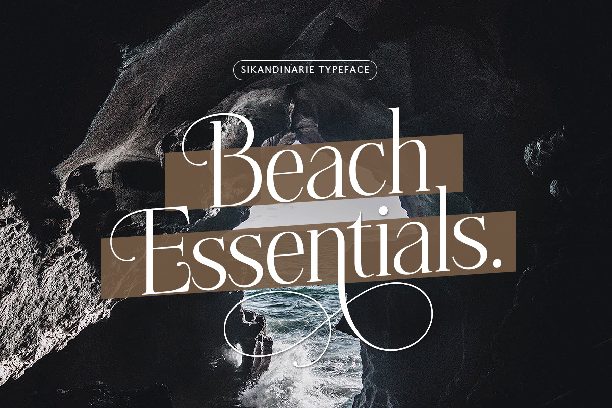Sikandinarie, a Serif Font by Attract Studio (Photo 9 of 18)