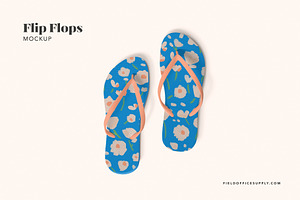 Flip Flops Mockup