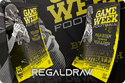 Football Sport Flyer, a Flyer Template by regalDRAW (Thumbnail 2 of 3)