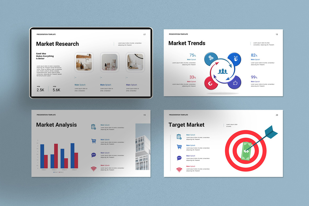 Business Plan Presentation Template, a Presentation Template by Dream-Lab (Photo 6 of 8)