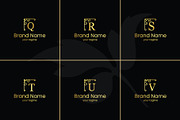 26 A-Z Luxury Monograms Set, a Branding & Logo Template by Walldecorated (Thumbnail 4 of 5)