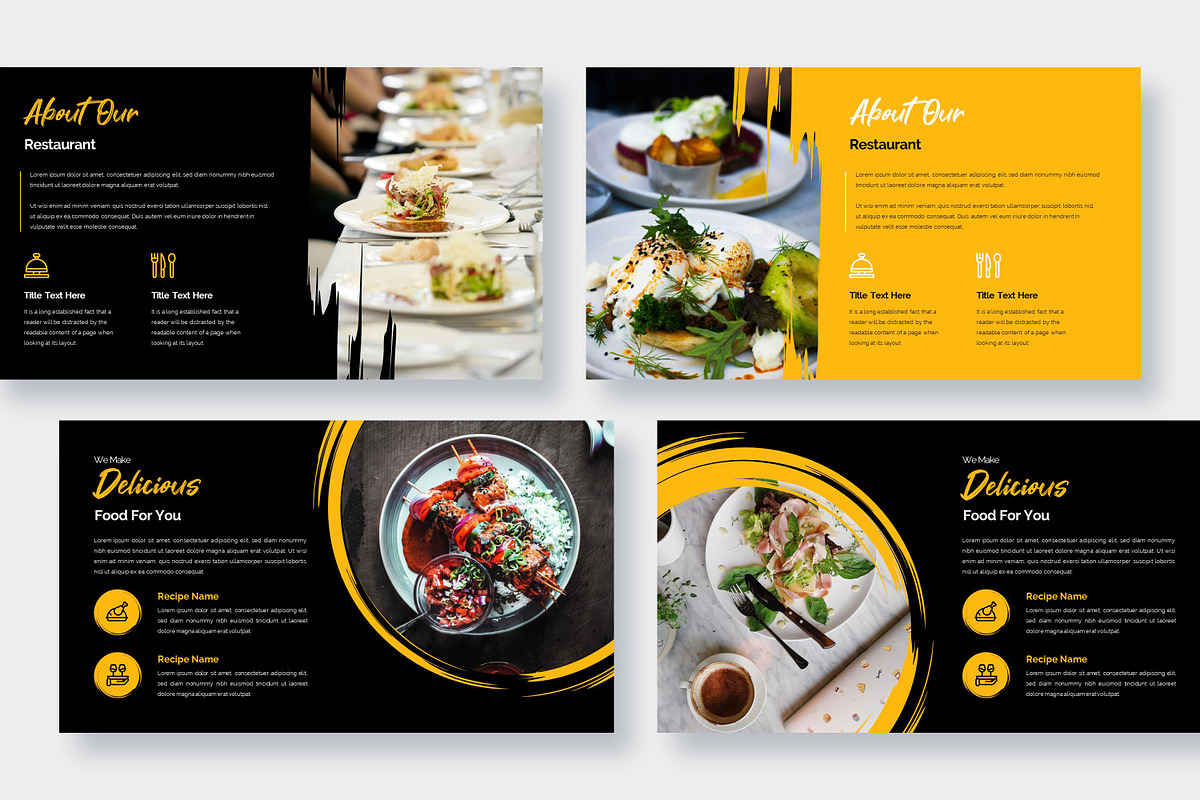 Foodish Powerpoint Presentation, a Presentation Template by zahidhossainalif (Photo 5 of 16)