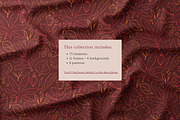 Autumn botanical hand-drawn graphics, a Decorative Illustration by CapriceMeDesigns (Thumbnail 2 of 11)