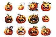 Quirky Halloween Clipart, an Illustration by Design Market (Thumbnail 3 of 3)