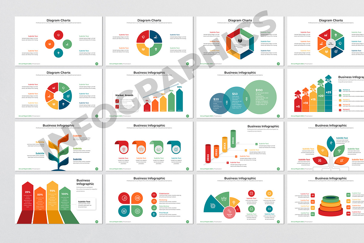 Annual Report Keynote Template, a Presentation Template by Design Vault (Photo 8 of 9)