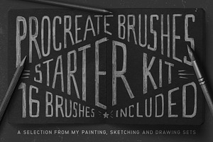 Procreate Brushes Starter Kit