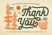 Vane Dream Typeface, a Script Font by alit design (Thumbnail 15 of 15)