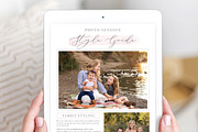 Photography Style Guide Template, an Email Template by Sweet Little Muse (Thumbnail 1 of 3)