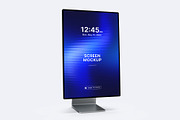 Vertical Screen Display Mockup PSD, a Product Mockup by graphypix (Thumbnail 1 of 4)