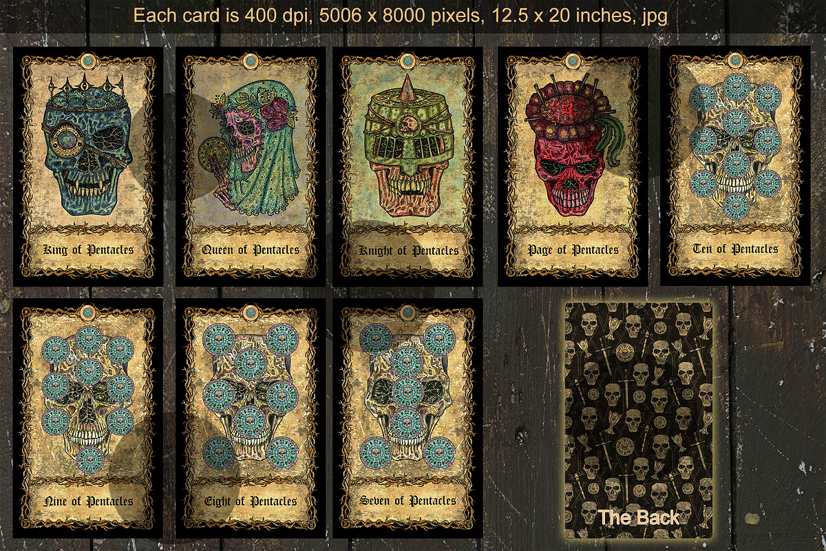 Eternal Bones Tarot colorful, an Illustration by Samiramay (Photo 9 of 9)