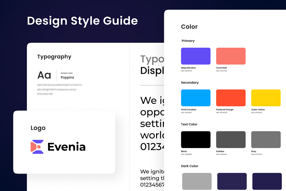 Evenia - Event Organizer UI KIT, an UI Kit Template by Product Experience (Photo 3 of 6)