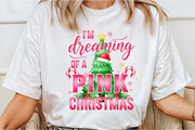 i'm dreaming of a pink christmas, an Illustration by DreamCafeArt (Thumbnail 2 of 6)