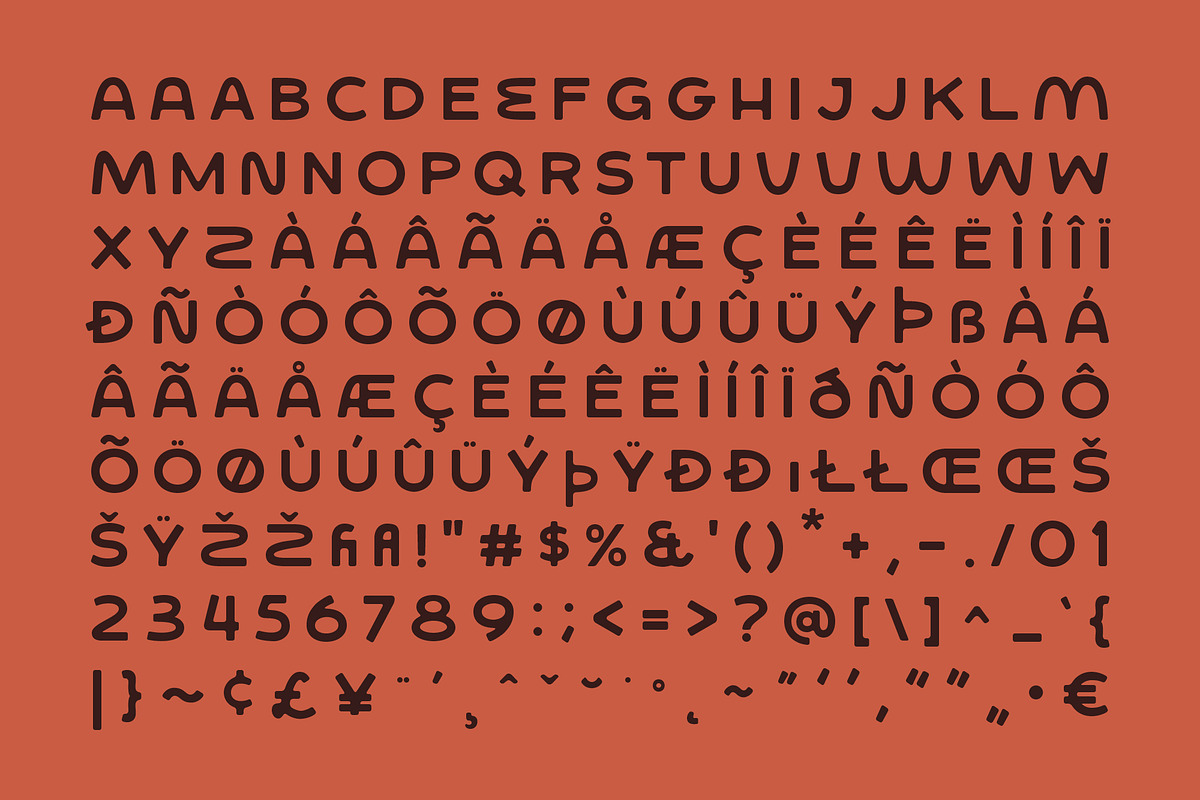 SFC Woster Sans, a Sans Serif Font by Skilline Supply Co. (Photo 4 of 7)