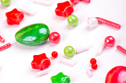 christmas candy background
