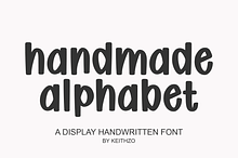 Handmade Alphabet - Notes Font