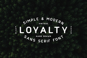 Loyalty Font