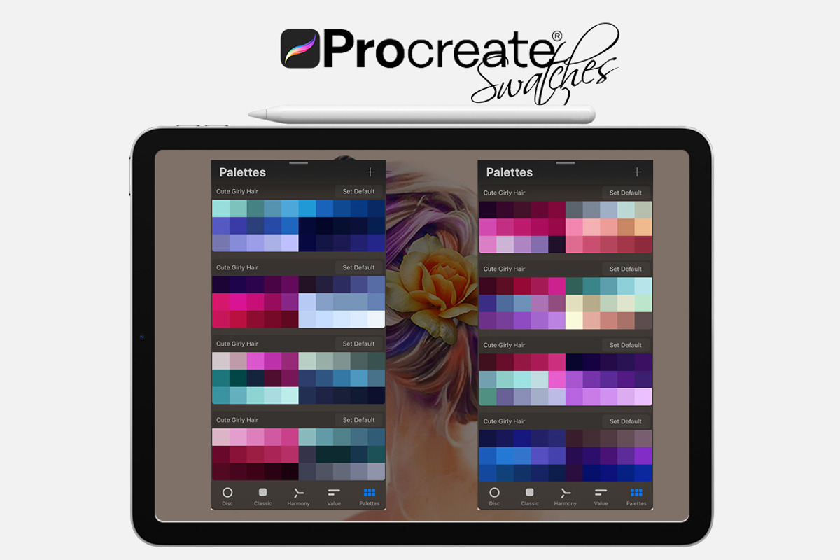 Portrait Assets for Procreate, a Brush Add-On by FaeryDesign (Photo 8 of 28)
