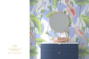 LOTUS- patterns & motifs, a Decorative Illustration by Liiafis (Thumbnail 14 of 17)