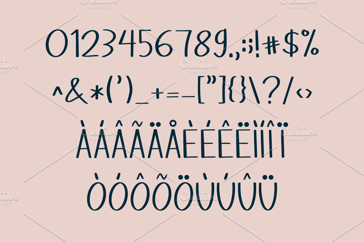 Bargaine Handwritten Font, a Handwritten Font by Artiveko (Photo 8 of 10)